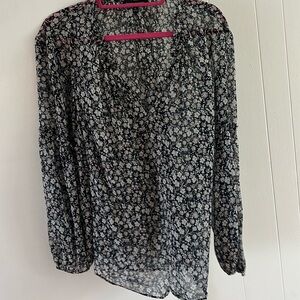 Banana Republic Floral Blouse